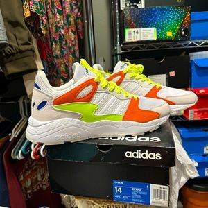 Adidas Chaos ‘White Solar’ Size 14